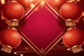 Chinese lunar new year background Royalty Free Stock Photo