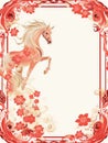 Chinese Lunar New Year of the Horse Royalty Free Stock Photo