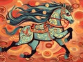 Chinese Lunar New Year of the Horse Royalty Free Stock Photo