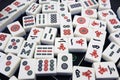 Chinese mahjong Royalty Free Stock Photo