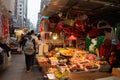 Chinese market in Kowloon, Hong Kong.