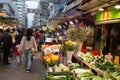 Chinese market in Kowloon, Hong Kong.