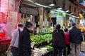 Chinese market in Kowloon, Hong Kong.