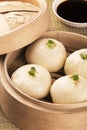 Chinese meal of baozi also known as dim sun