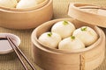 Chinese meal of baozi also known as dim sun