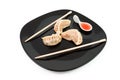 Chinese meat dumplings Royalty Free Stock Photo