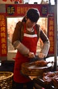 Chinese meat market