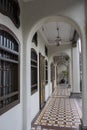 Chinese merchant house in the old disrict of George Town, Penang, Malaysia Royalty Free Stock Photo