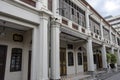 Chinese merchant house in the old disrict of George Town, Penang, Malaysia Royalty Free Stock Photo