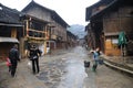 Chinese miao village in guizhou