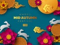 Chinese Mid Autumn festival design.