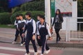 Chinese Middle School Students