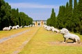 Chinese Ming Dynasty imperial tombs in zhongxiang