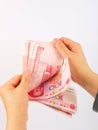 Chinese money Royalty Free Stock Photo