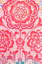 Chinese money rmb background flower