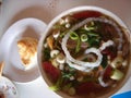 Chinese mongolian soup noodle