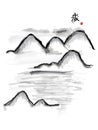 Chinese mountain hill