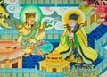 Chinese mural Royalty Free Stock Photo