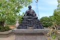 Chinese mythology statues in Chinese temple