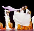 Chinese national dancers Royalty Free Stock Photo