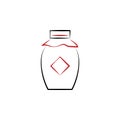 Chinese new year, baijiu icon. Can be used for web, logo, mobile app, UI, UX