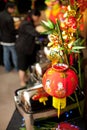 Chinese New Year Buffet Setting Royalty Free Stock Photo
