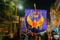 Chinese new year celebration at Kolkata Royalty Free Stock Photo