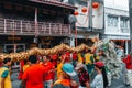 Chinese New Year celebration on the streets of Koh Phangan, Thailand