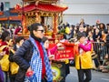 Chinese new year celebrations parade at Paris