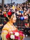 Chinese new year celebrations parade at Paris