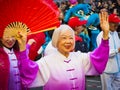 Chinese new year celebrations parade at Paris