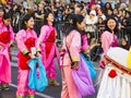 Chinese new year celebrations parade at Paris