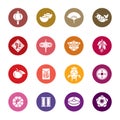 Chinese New Year Color Icons