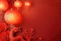 Chinese New Year 2024 concept with Dragon Royalty Free Stock Photo