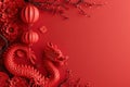 Chinese New Year 2024 concept with Dragon Royalty Free Stock Photo