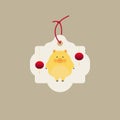 Chinese New Year 2019 creative tags collection. New 2019 Year with cute pigs. Symbol of the year in the Chinese calendar Royalty Free Stock Photo