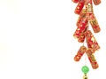 Chinese New Year Decoration,Fire Crackers Royalty Free Stock Photo