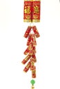 Chinese New Year Decoration,Fire Crackers Royalty Free Stock Photo
