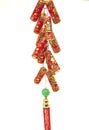 Chinese New Year Decoration,Fire Crackers Royalty Free Stock Photo