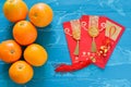 Chinese New Year Decorations orange and red envelope