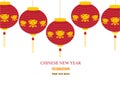 Chinese New Year decorative elements,Use us backgrounds