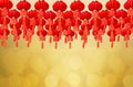 Chinese new year dragon lanterns in china town Royalty Free Stock Photo