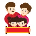 2019 Chinese New Year - chinese family