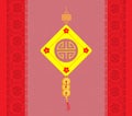 Chinese new year greeting Background Royalty Free Stock Photo