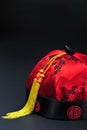 Chinese New Year Hat. Royalty Free Stock Photo