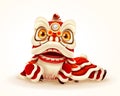 Chinese New Year Lion Dance Royalty Free Stock Photo