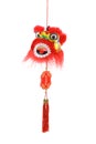 Chinese new year lion head ornament Royalty Free Stock Photo
