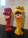 Chinese New Year Decoration Macau Grand Hyatt Lion Dance Display Props Stage Scenic Instagram Photo Tiktok Checkin Tag Hotspot