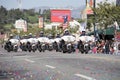 Chinese New Year Parade Cop Formation 1 Royalty Free Stock Photo