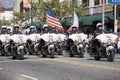 Chinese New Year Parade Cop Formation 3 Royalty Free Stock Photo